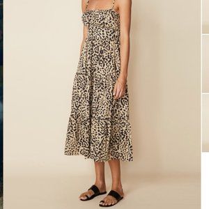 Faithfull the Brand Alexia Midi Dress NWOT